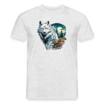 Anime / Bande dessinée / Japonais / Animation / Dessin animé - T-shirt homme - gris chiné - Devant - AI Model Male 178 dark (178cm)