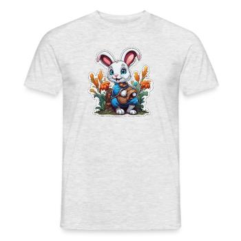 Anime / Bande dessinée / Japonais / Animation / Dessin animé - T-shirt homme - gris chiné - Devant - AI Model Male 178 dark (178cm)
