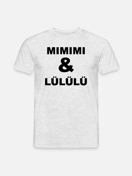 Mimimi & Lülülü - Men's T-Shirt - heather grey