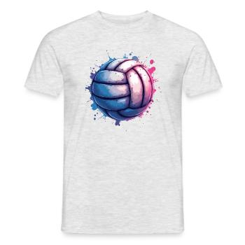 Beach Volleyball Volleyball Players - Volleyball Players - Men's T-Shirt - heather grey - Front - AI Model Male 178 dark (178cm)