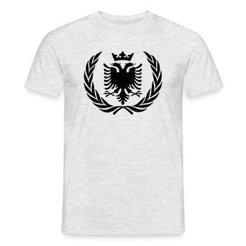 Kosovo. - Männer T-Shirt - Grau meliert - Vorne - AI Model Male 178 dark (178cm)
