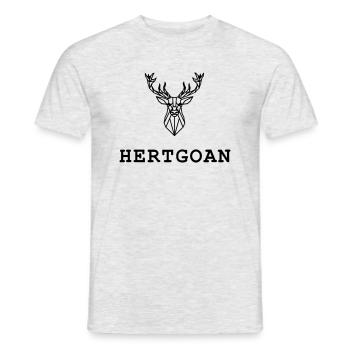 Deer goddess - Men's T-Shirt - heather grey - Front - AI Model Male 178 dark (178cm)