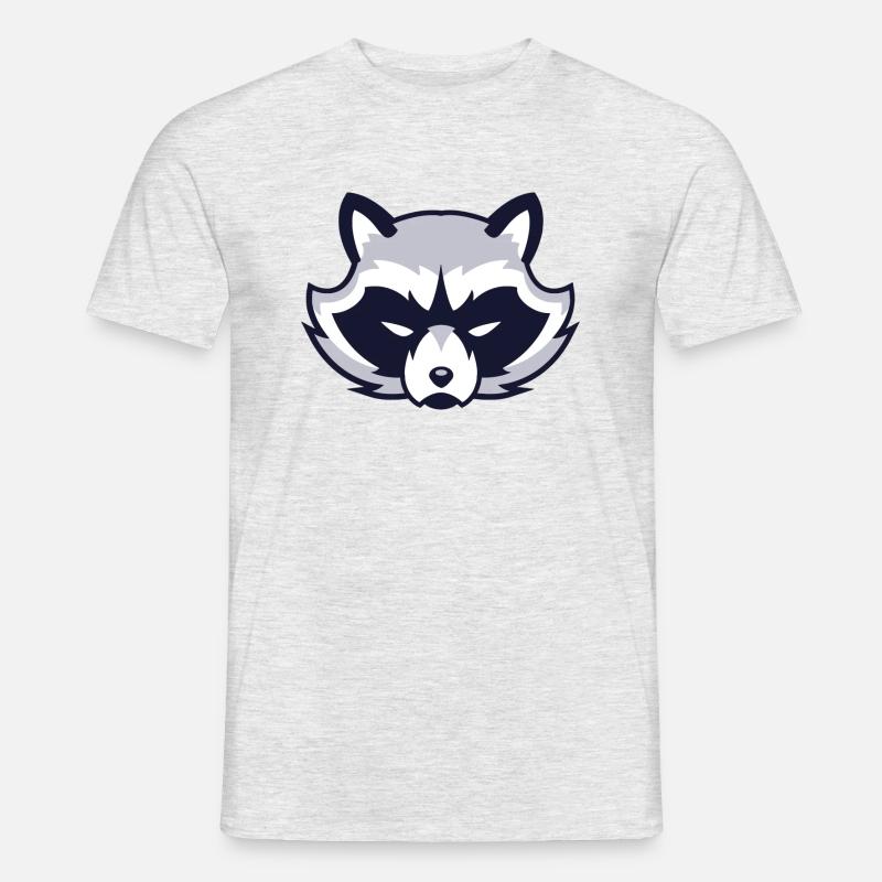 Coon - Männer T-Shirt - Grau meliert