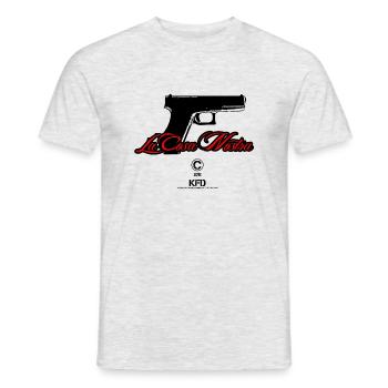 mafia - Männer T-Shirt - Grau meliert - Vorne - AI Model Male 178 dark (178cm)