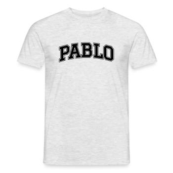 Pablo Escobar - Männer T-Shirt - Grau meliert - Vorne - AI Model Male 178 dark (178cm)