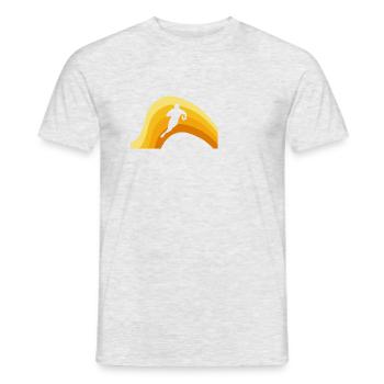 Rugby Sport Try - Men's T-Shirt - heather grey - Front - AI Model Male 178 dark (178cm)