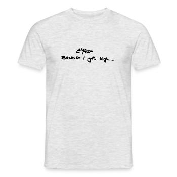 lrm420 - Männer T-Shirt - Grau meliert - Vorne - AI Model Male 178 dark (178cm)
