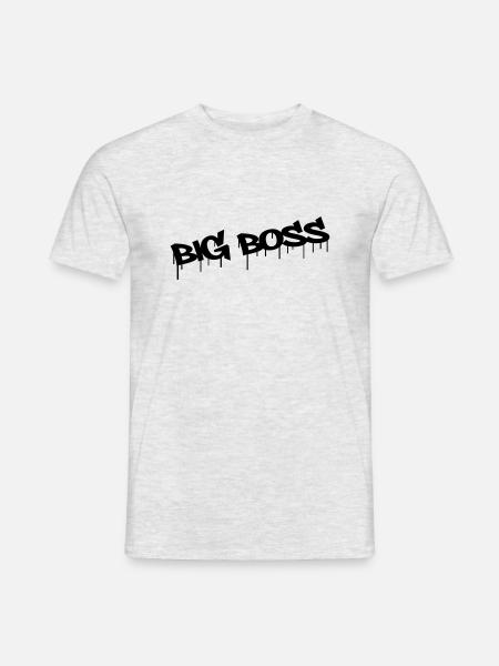 Big Boss - T-shirt homme - gris chiné