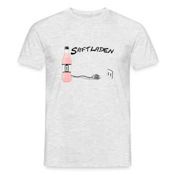 Saftladen - Männer T-Shirt - Grau meliert - Vorne - AI Model Male 178 dark (178cm)