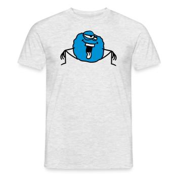 asseyez-vous relaxez-vous relaxez-vous autour du lac - T-shirt homme - gris chiné - Devant - AI Model Male 178 dark (178cm)