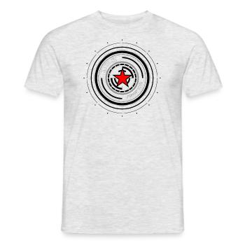 ta ke, art irabazi - Männer T-Shirt - Grau meliert - Vorne - AI Model Male 178 dark (178cm)