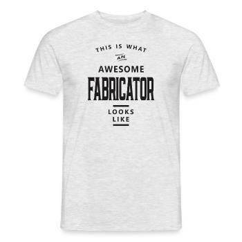 Verarbeiter Lustiger Beruf - Männer T-Shirt - Grau meliert - Vorne - AI Model Male 178 dark (178cm)