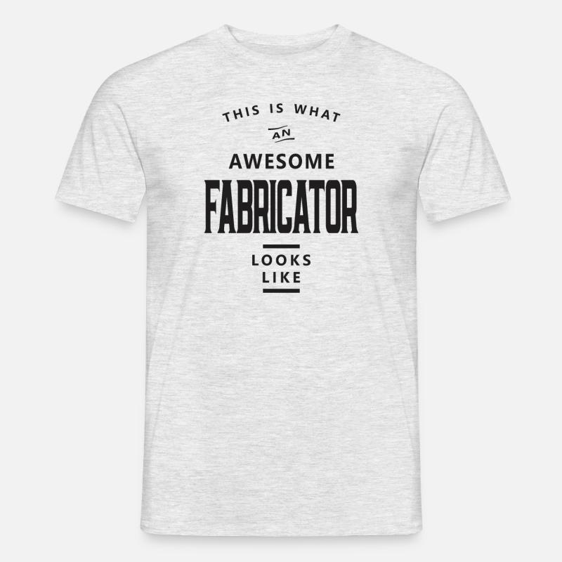 Verarbeiter Lustiger Beruf - Männer T-Shirt - Grau meliert