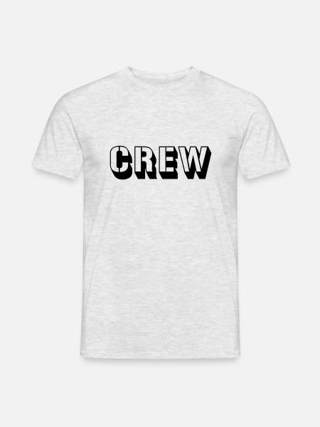 Équipage 1 - T-shirt homme - gris chiné