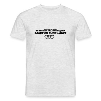 Cars Like Women Design / Car Tuning Design - Men's T-Shirt - heather grey - Front - AI Model Male 178 dark (178cm)