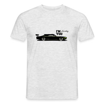 Je vous déprime / Auto Tuning Design - T-shirt homme - gris chiné - Devant - AI Model Male 178 dark (178cm)