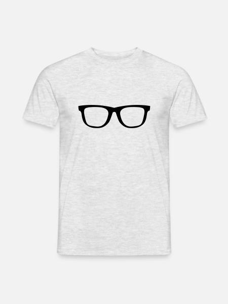 spectacles - Men's T-Shirt - heather grey