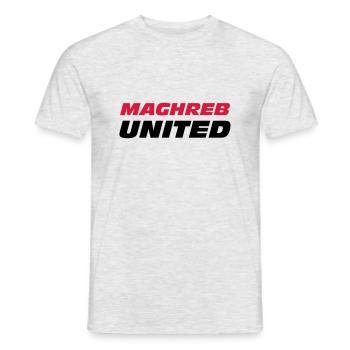 Maghreb Groß - Männer T-Shirt - Grau meliert - Vorne - AI Model Male 178 dark (178cm)
