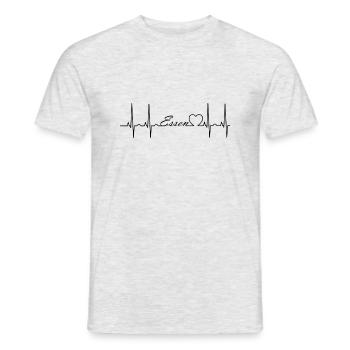 Essen - Männer T-Shirt - Grau meliert - Vorne - AI Model Male 178 dark (178cm)