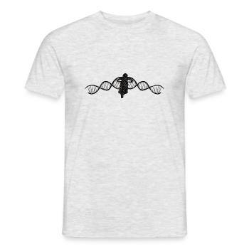Motocross Cyclomoteur Moto cadeau moto - T-shirt homme - gris chiné - Devant - AI Model Male 178 dark (178cm)