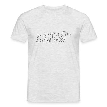 Rugby Player Rugby Team Rugby Gift Rugby Coach - Men's T-Shirt - heather grey - Front - AI Model Male 178 dark (178cm)