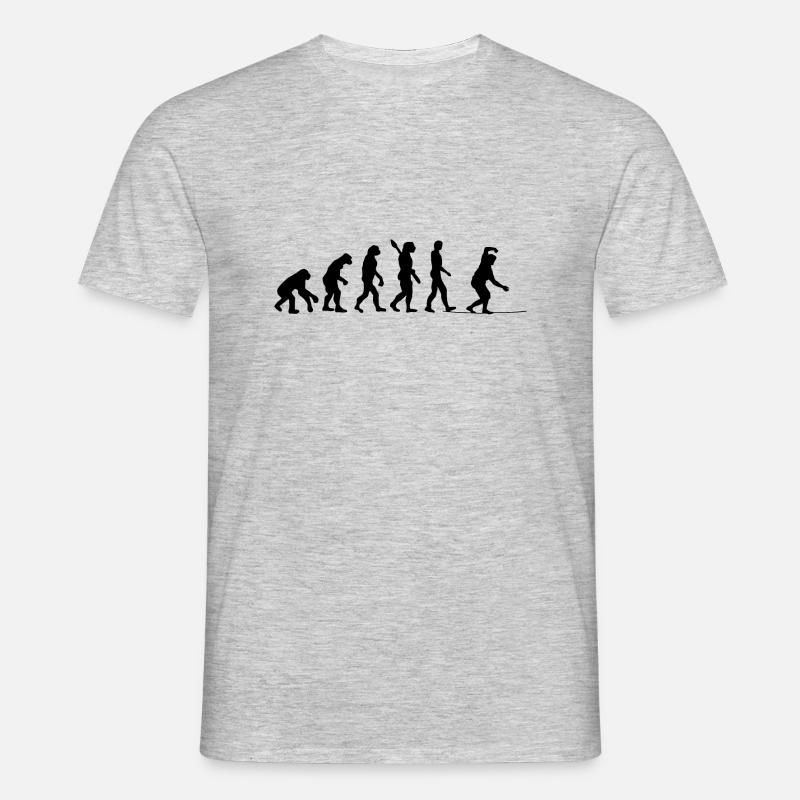 Slackline Gift Slackliner Tricklining - Men's T-Shirt - heather grey