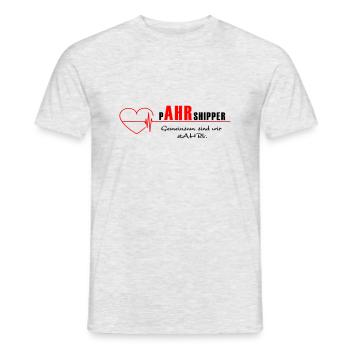 We Ahr Together - solidAHRität - - Männer T-Shirt - Grau meliert - Vorne - AI Model Male 178 dark (178cm)
