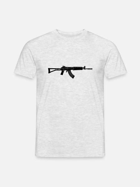 Sturmgewehr RK 95 TP - Männer T-Shirt - Grau meliert