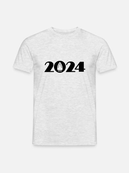 Ironing 2024, Ironing 2024 - Men's T-Shirt - heather grey