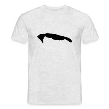 wangerooge__f1 - Männer T-Shirt - Grau meliert - Vorne - AI Model Male 178 dark (178cm)