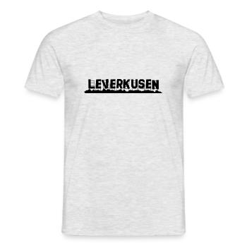 Leverkusen - T-shirt homme - gris chiné - Devant - AI Model Male 178 dark (178cm)