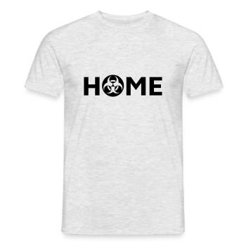 Biohazard, Maison de l’horreur, Chambre des rongeurs adolescents - T-shirt homme - gris chiné - Devant - AI Model Male 178 dark (178cm)