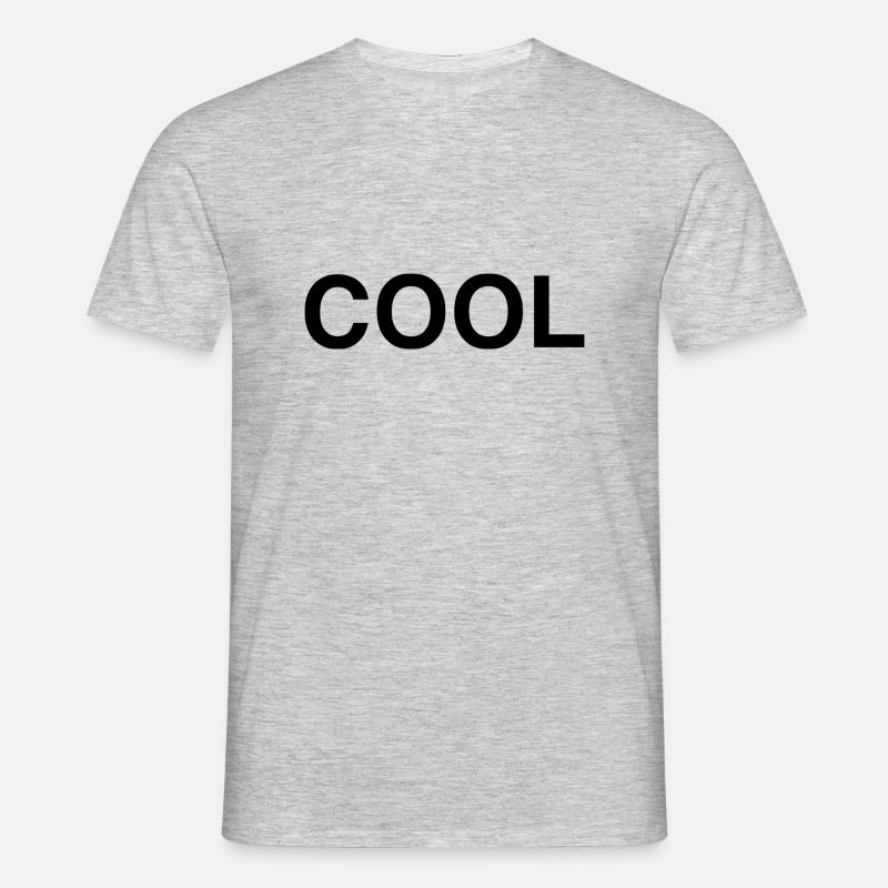 COOL - Männer T-Shirt - Grau meliert