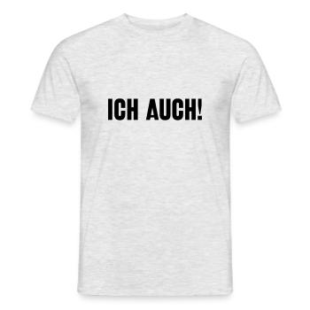 Ich bin schizophren! Part 2 - Männer T-Shirt - Grau meliert - Vorne - AI Model Male 178 dark (178cm)