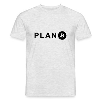 Plan B - T-shirt homme - gris chiné - Devant - AI Model Male 178 dark (178cm)
