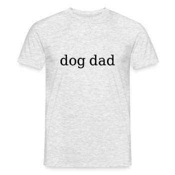 Hund Dog - Men's T-Shirt - heather grey - Front - AI Model Male 178 dark (178cm)