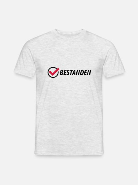bestanden__f2 - Männer T-Shirt - Grau meliert