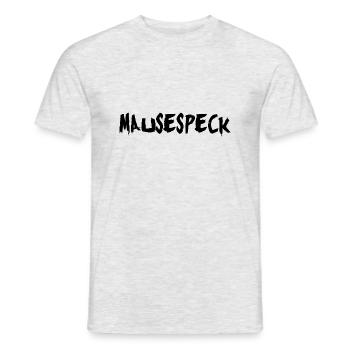 Picorage de souris - T-shirt homme - gris chiné - Devant - AI Model Male 178 dark (178cm)