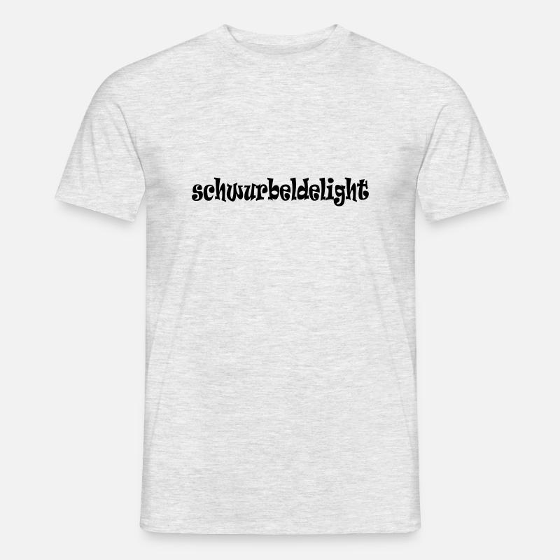 schwurbeldelight - Männer T-Shirt - Grau meliert