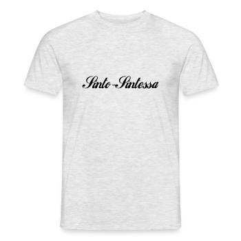 Sinto - Sintessa - Männer T-Shirt - Grau meliert - Vorne - AI Model Male 178 dark (178cm)