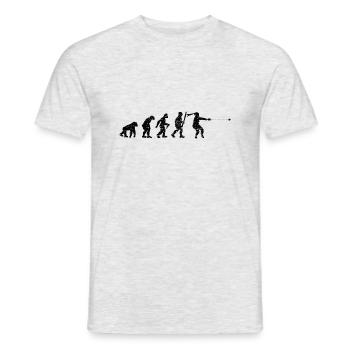 Hammer ThrowEr Evolution Hammer Throw - Men's T-Shirt - heather grey - Front - AI Model Male 178 dark (178cm)