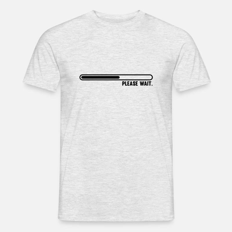 _loading_f1 - Men's T-Shirt - heather grey
