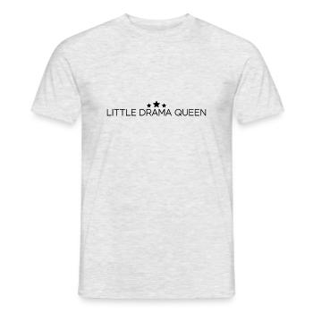 Little Drama Queen - Männer T-Shirt - Grau meliert - Vorne - AI Model Male 178 dark (178cm)