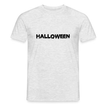 Halloween - Männer T-Shirt - Grau meliert - Vorne - AI Model Male 178 dark (178cm)