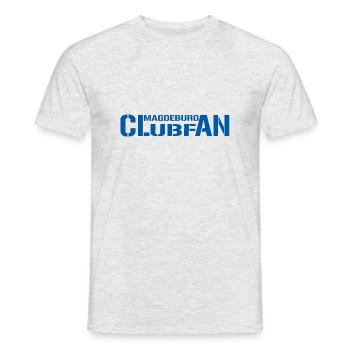 Club Fan - T-shirt homme - gris chiné - Devant - AI Model Male 178 dark (178cm)