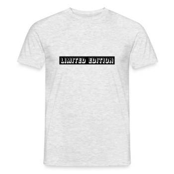 limited edition - Männer T-Shirt - Grau meliert - Vorne - AI Model Male 178 dark (178cm)