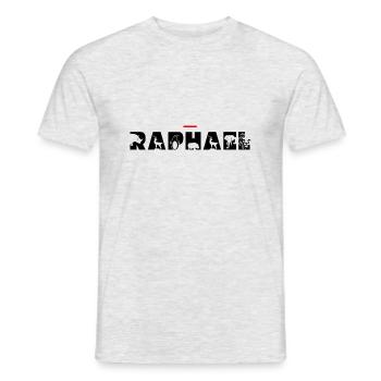 Raphaël - Männer T-Shirt - Grau meliert - Vorne - AI Model Male 178 dark (178cm)