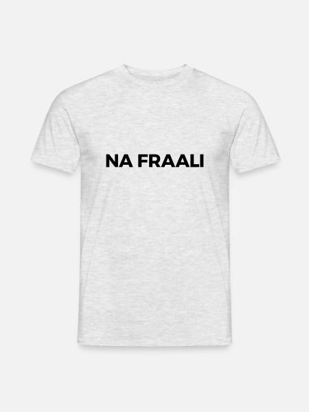 Na fraali - montserrat - Männer T-Shirt - Grau meliert