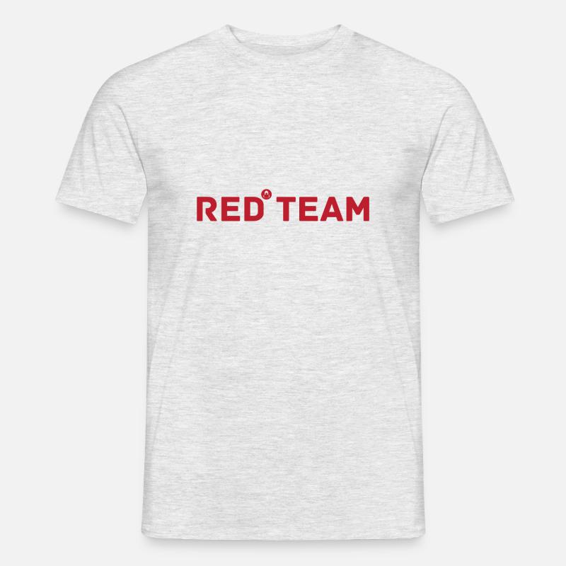 Red Team Cyber Security Hacking Hacker - Men’s T-shirt - heather grey