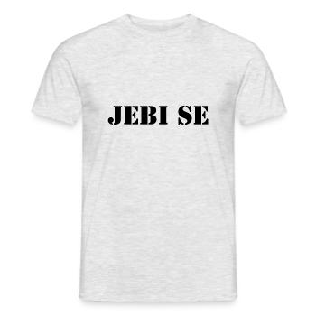 Langue slovène - T-shirt homme - gris chiné - Devant - AI Model Male 178 dark (178cm)